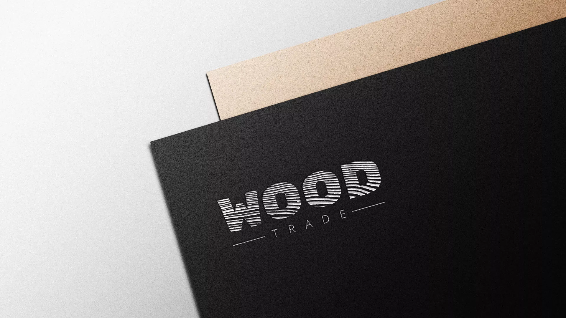 Разработка логотипа для компании «Wood Trade» в Городищах
