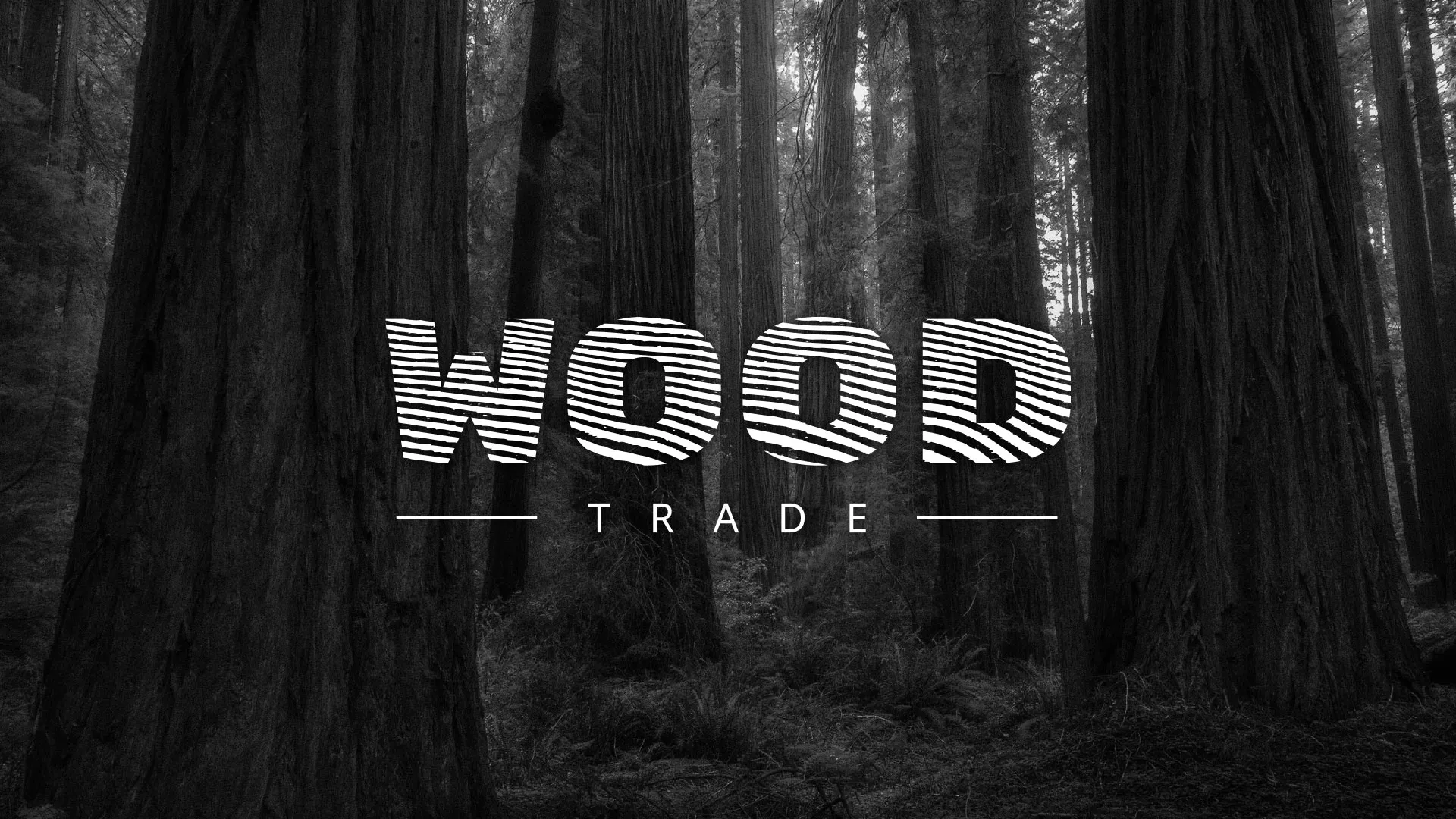 Разработка логотипа для компании «Wood Trade» в Городищах