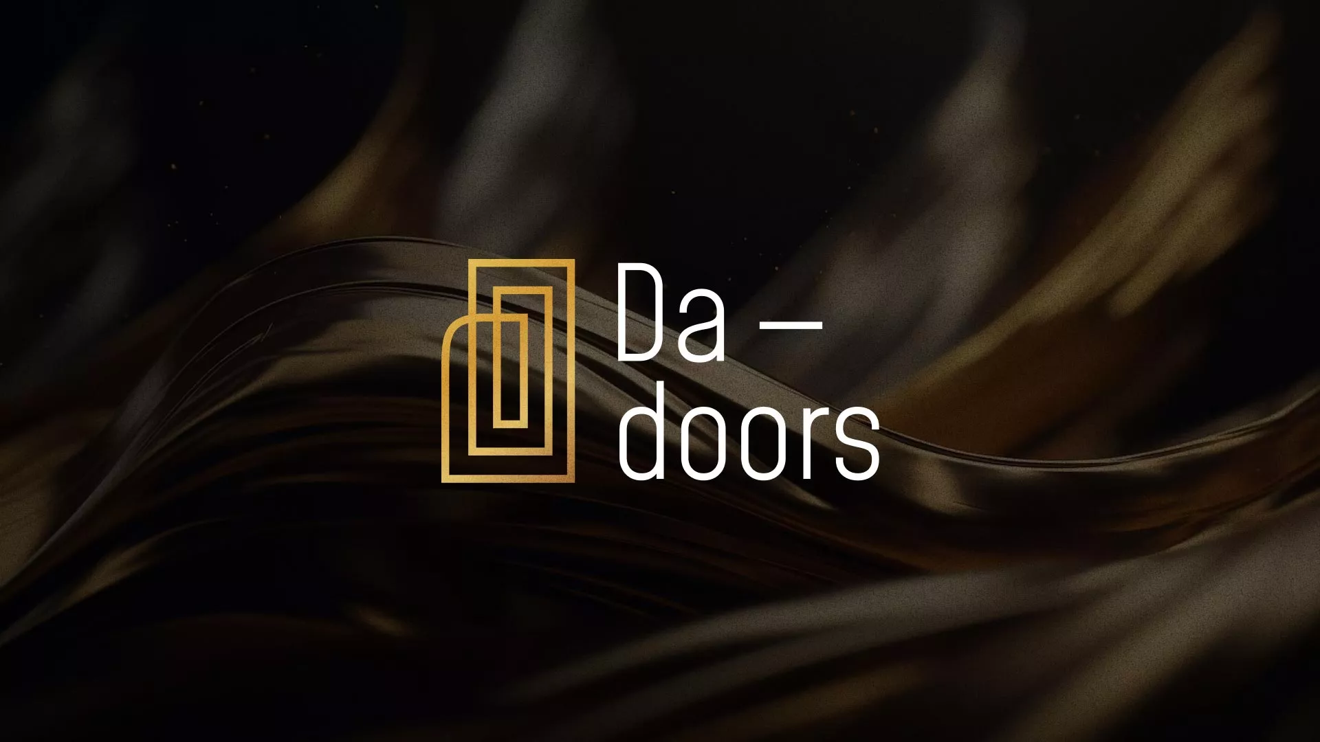 Разработка логотипа для компании «DA-DOORS» в Городищах